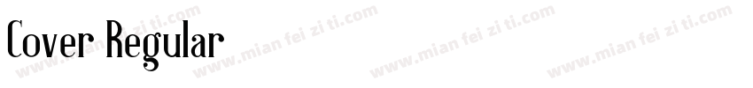Cover Regular字体转换